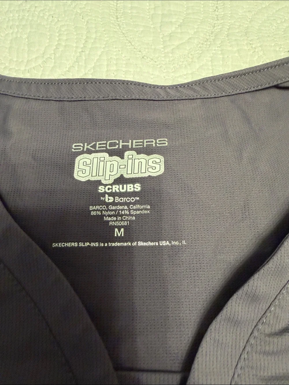 Skechers Slip-Ins Scrubs Set in Dark Gray - Picture 8 of 9